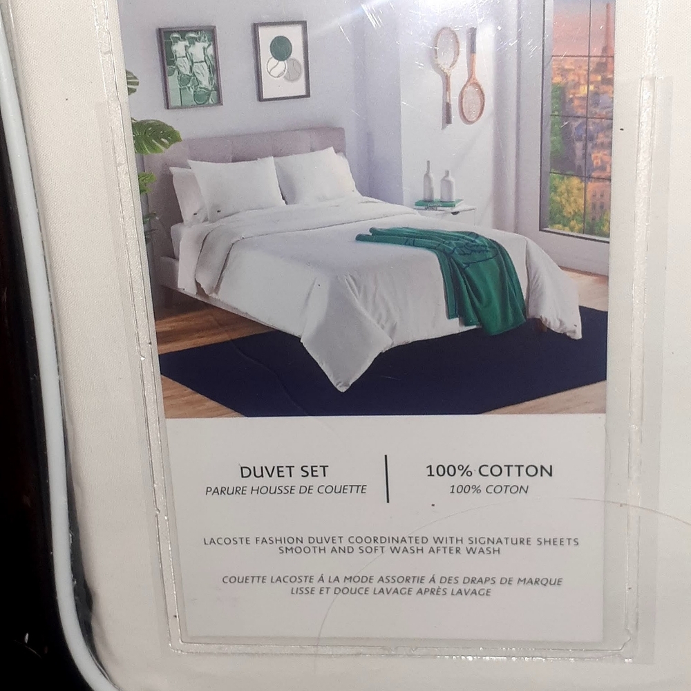 LACOST DUVET SET